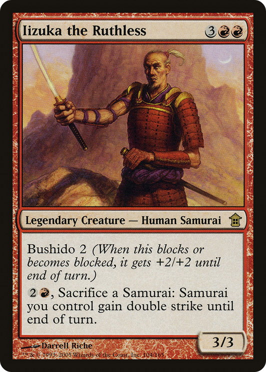 Iizuka the Ruthless (SOK-104) (Foil)