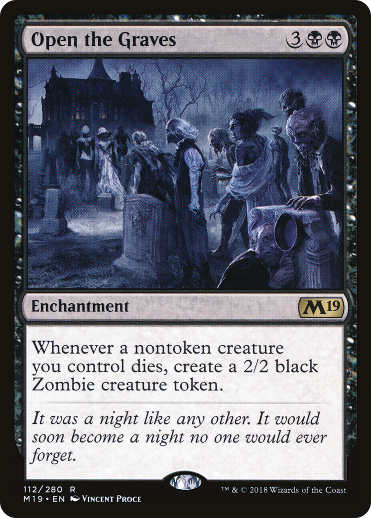 Open the Graves (M19-112) (Foil)