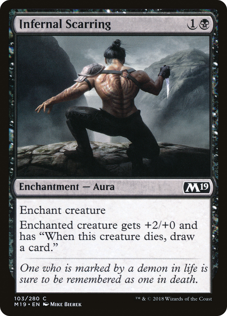 Infernal Scarring (M19-103) (Foil)