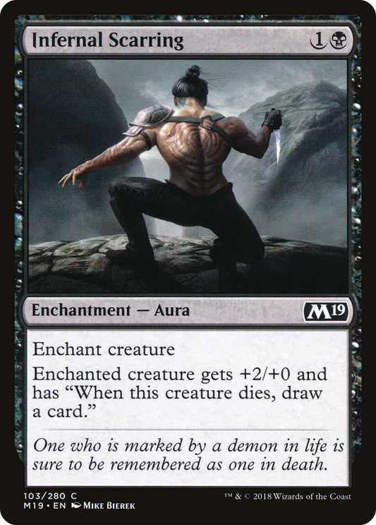 Infernal Scarring (M19-103) (Foil)