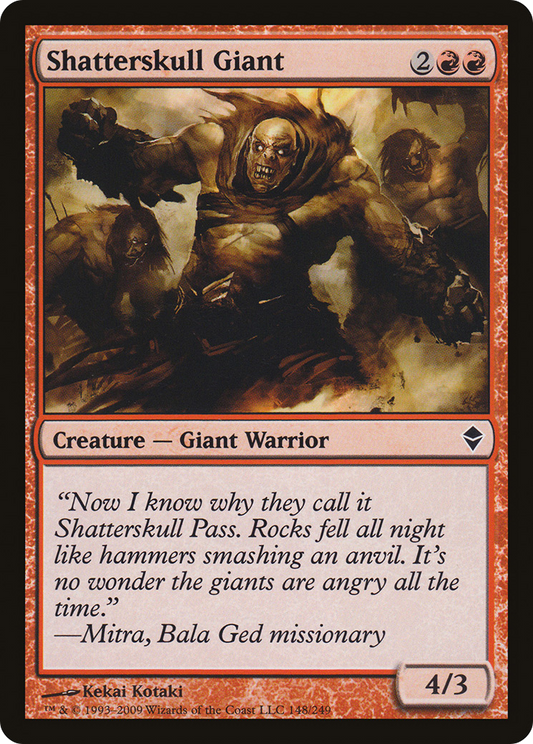 Shatterskull Giant (ZEN-148) (Foil)