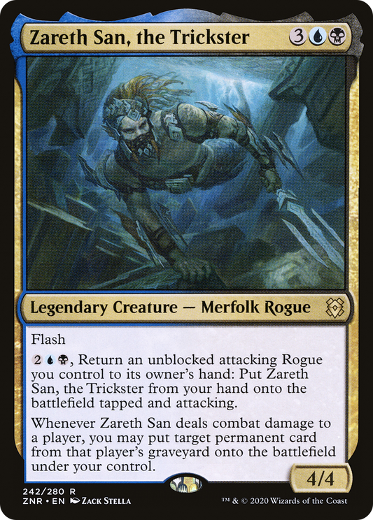 Zareth San, the Trickster (ZNR-242) (Foil)