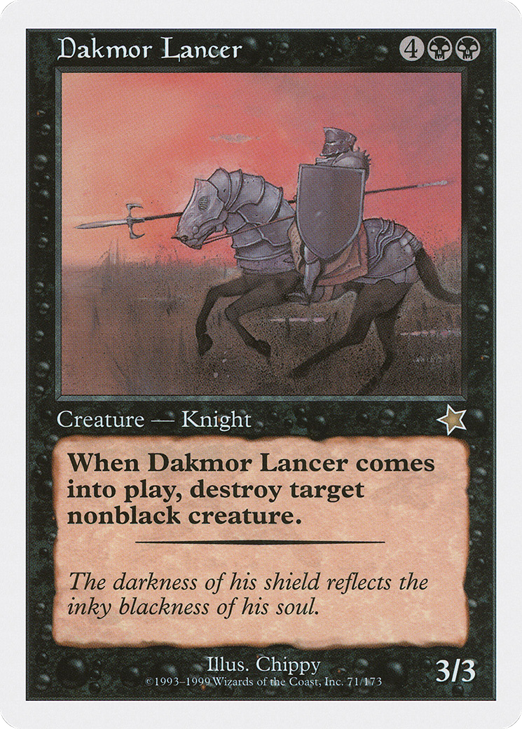 Dakmor Lancer (S99-071)