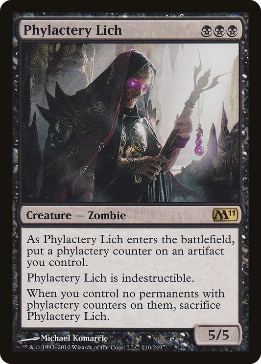Phylactery Lich (M11-110) (Foil)
