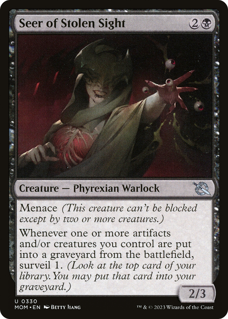 Seer of Stolen Sight (MOM-330) (Foil)