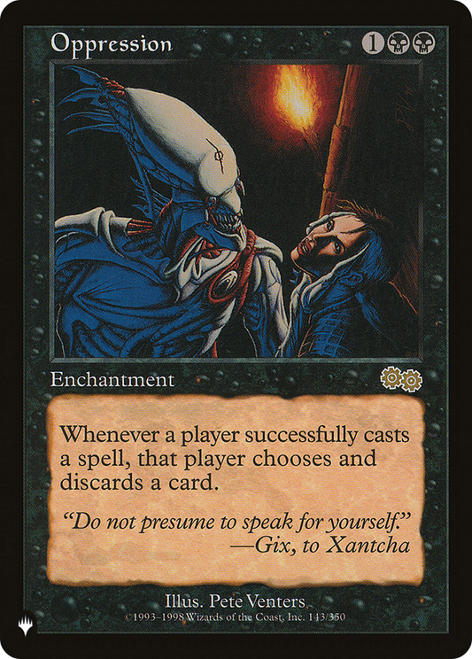 Oppression (LIST-USG-143)