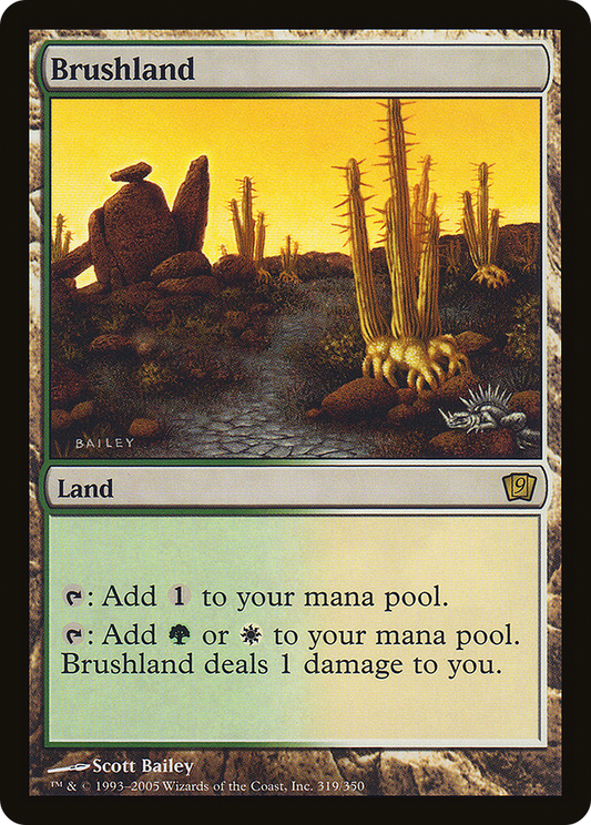 Brushland (9ED-319★) (Foil)