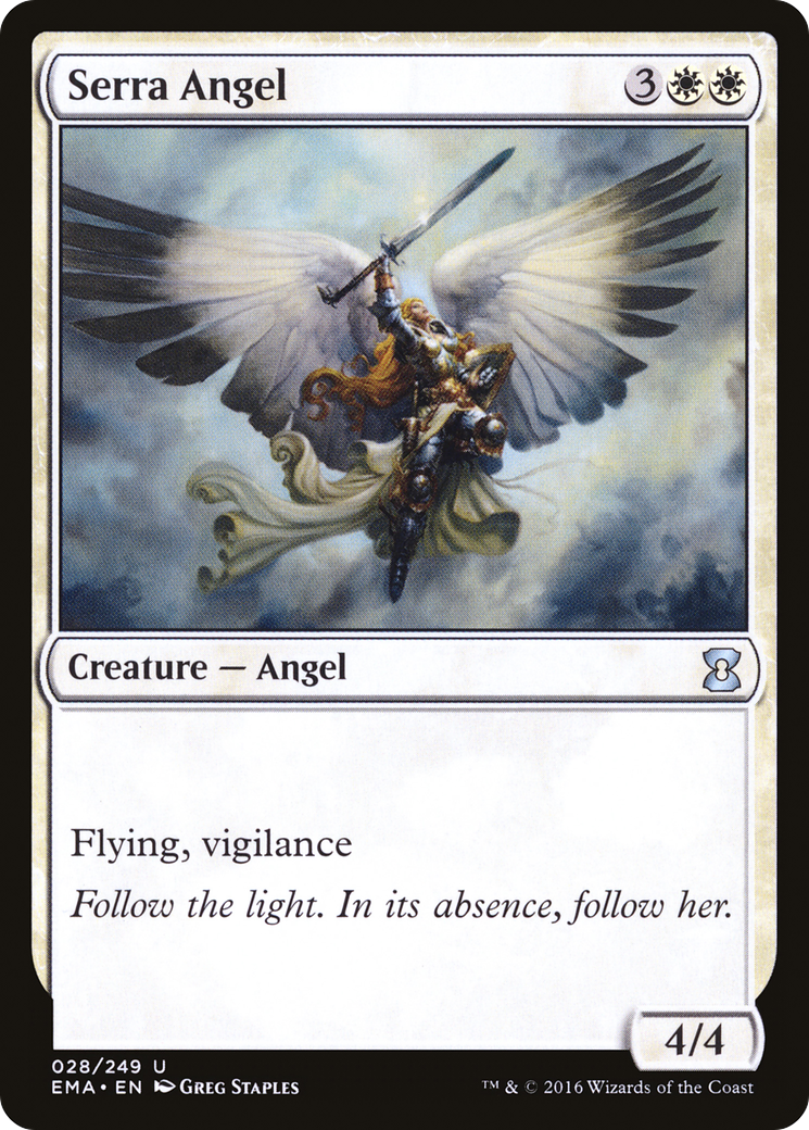 Serra Angel (EMA-028) (Foil)