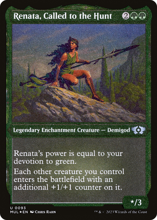 Renata, Called to the Hunt (MUL-093) (Etched Foil)