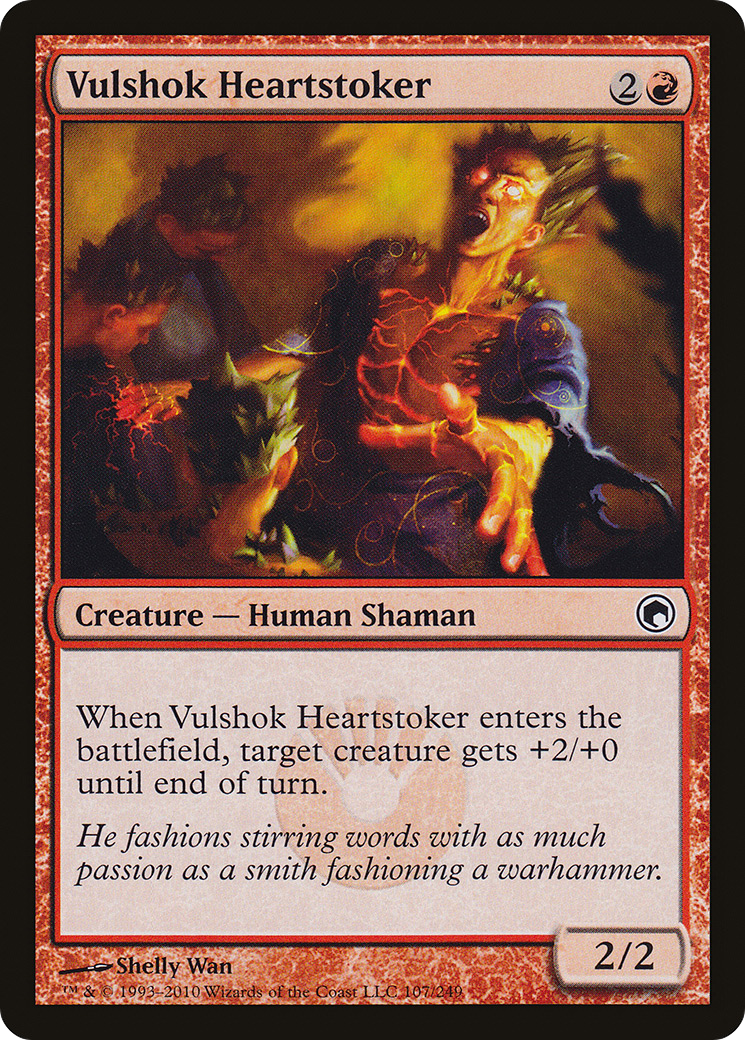 Vulshok Heartstoker (SOM-107) (Foil)