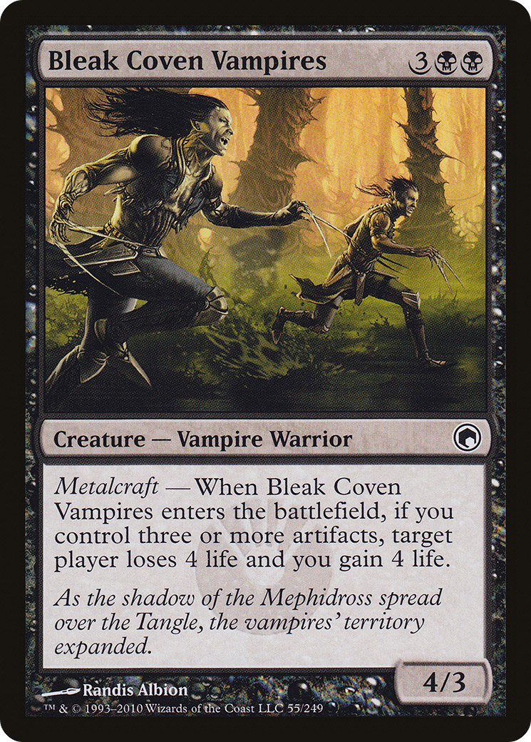 Bleak Coven Vampires (SOM-055) (Foil)