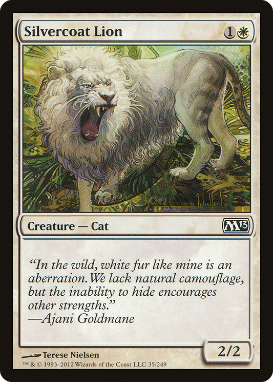 Silvercoat Lion (M13-035)