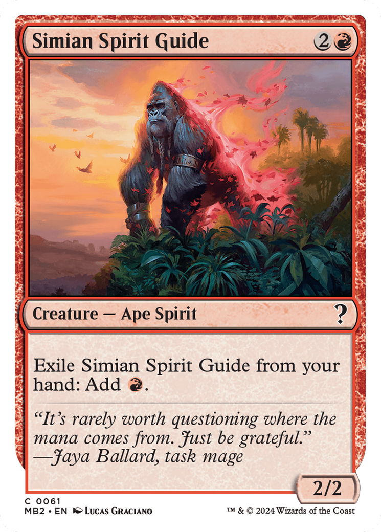 Simian Spirit Guide (MB2-061)