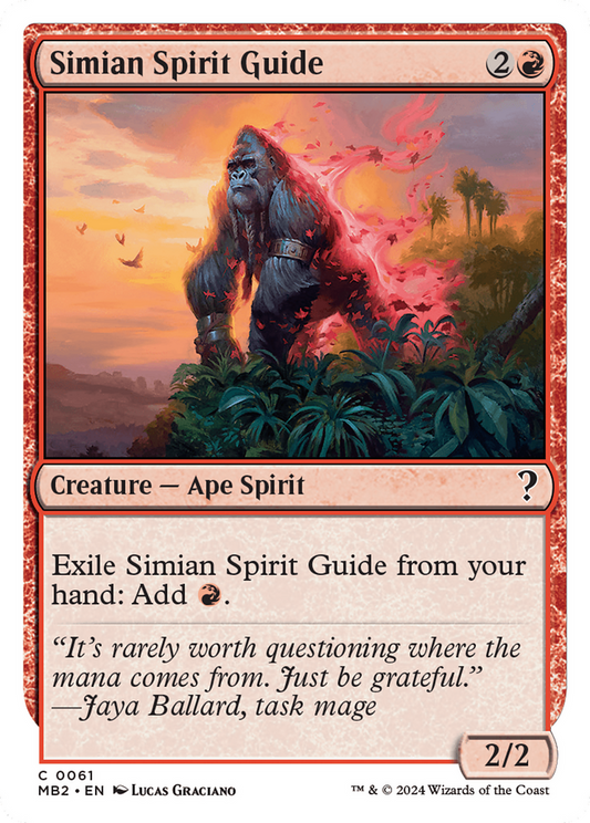 Simian Spirit Guide (MB2-061)