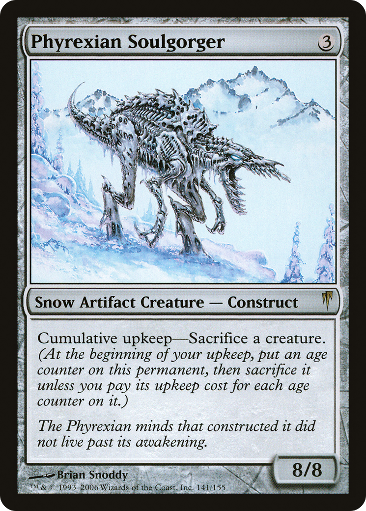 Phyrexian Soulgorger (CSP-141) (Foil)