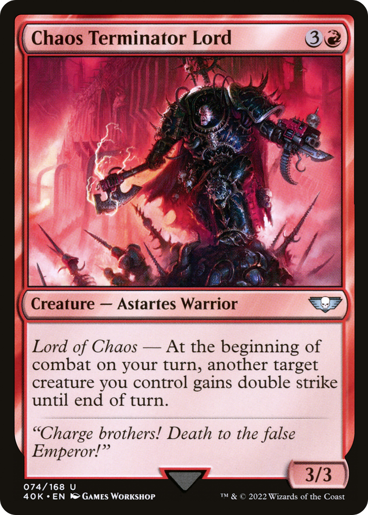 Chaos Terminator Lord (40K-074)