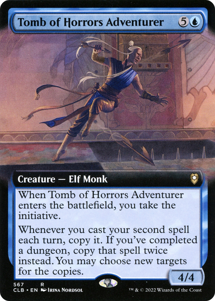 Tomb of Horrors Adventurer (CLB-567) (Extended Art)