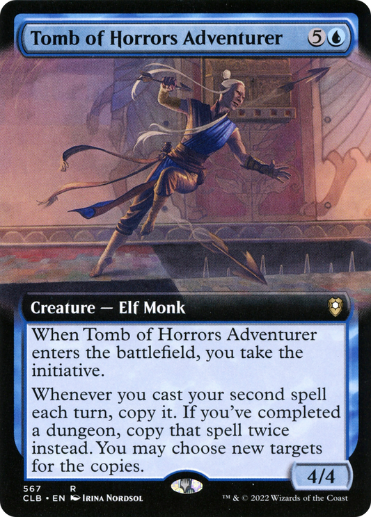 Tomb of Horrors Adventurer (CLB-567) (Extended Art) (Foil)