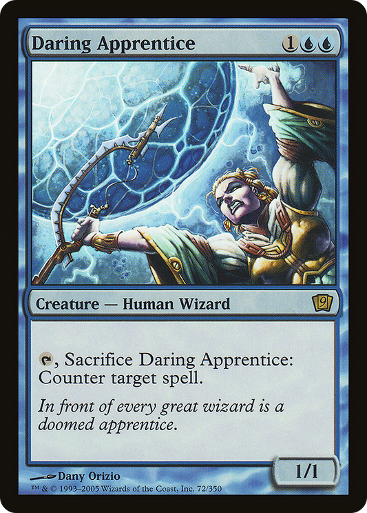 Daring Apprentice (9ED-72★) (Foil)