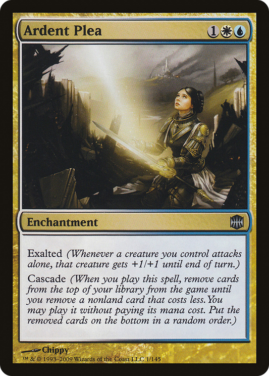 Ardent Plea (ARB-001) (Foil)