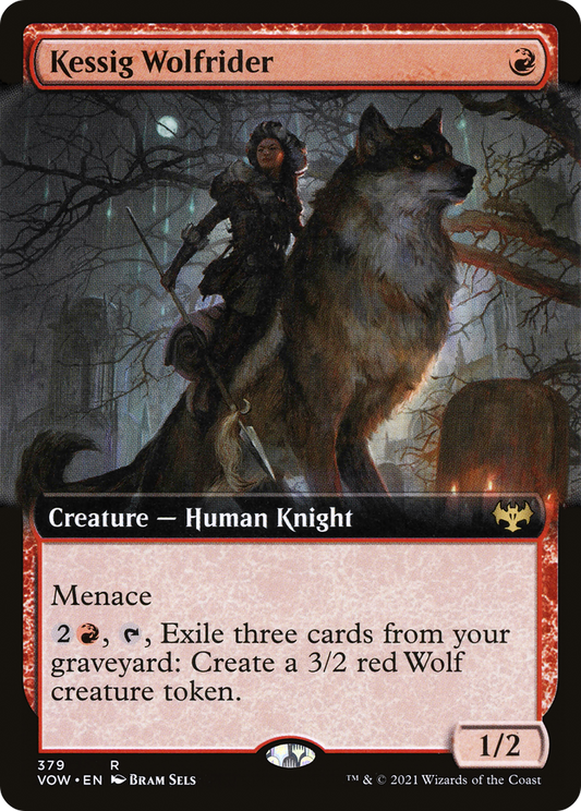 Kessig Wolfrider (VOW-379) (Extended Art)