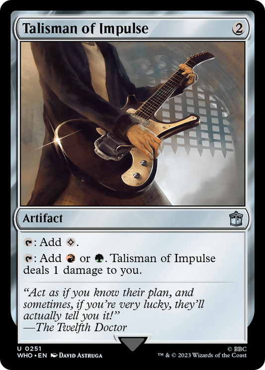 Talisman of Impulse (WHO-251) (Foil)