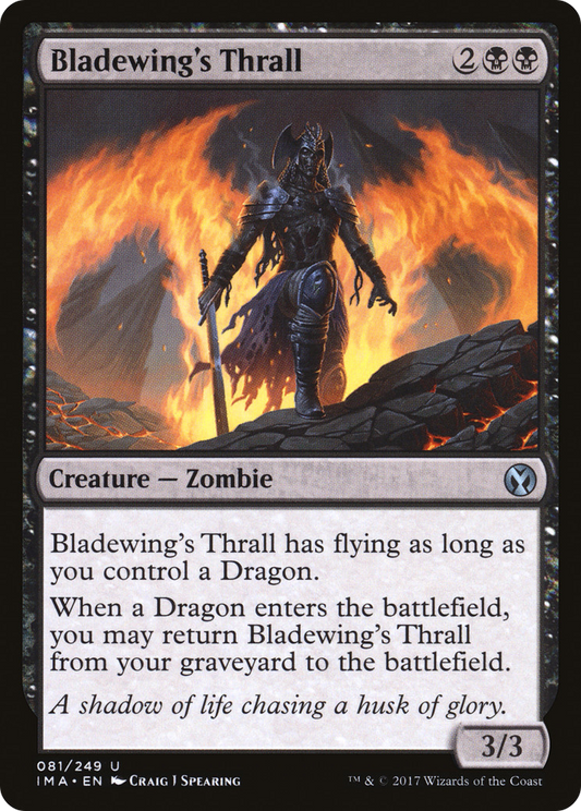 Bladewing's Thrall (IMA-081) (Foil)