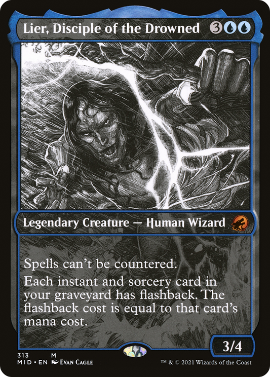 Lier, Disciple of the Drowned (MID-313) (Showcase) (Foil)