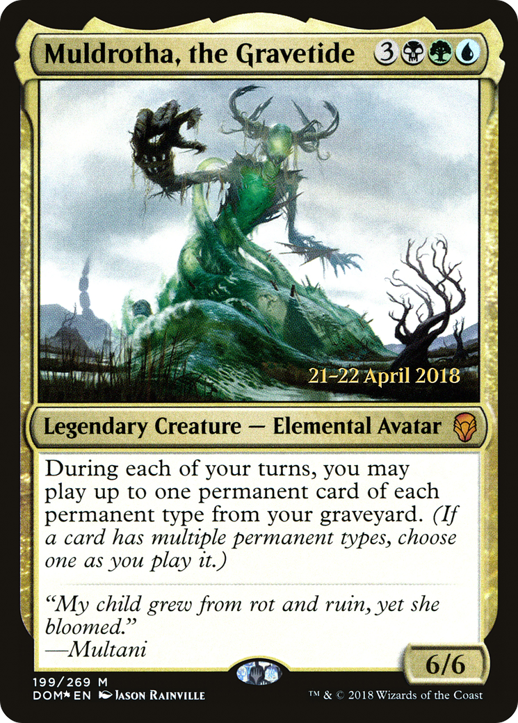 Muldrotha, the Gravetide (PRE-199S) (Foil)