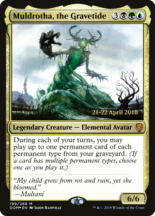 Muldrotha, the Gravetide (PRE-199S) (Foil)