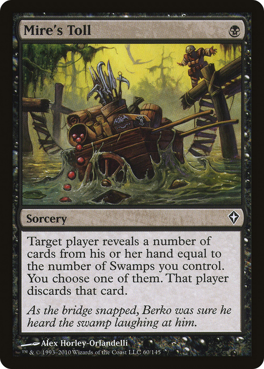Mire's Toll (WWK-060) (Foil)