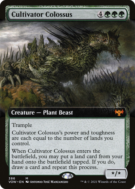 Cultivator Colossus (VOW-386) (Extended Art) (Foil)