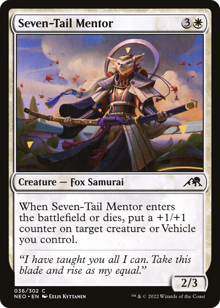 Seven-Tail Mentor (NEO-036) (Foil)