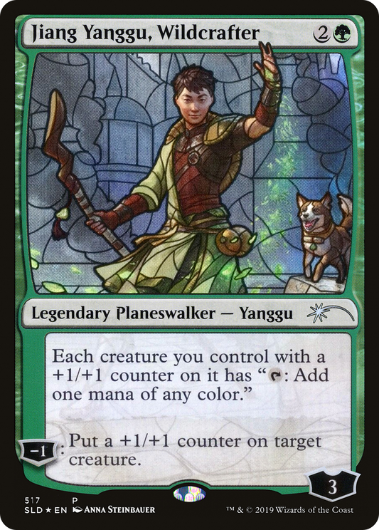 Jiang Yanggu, Wildcrafter (SLD-517) (Foil)