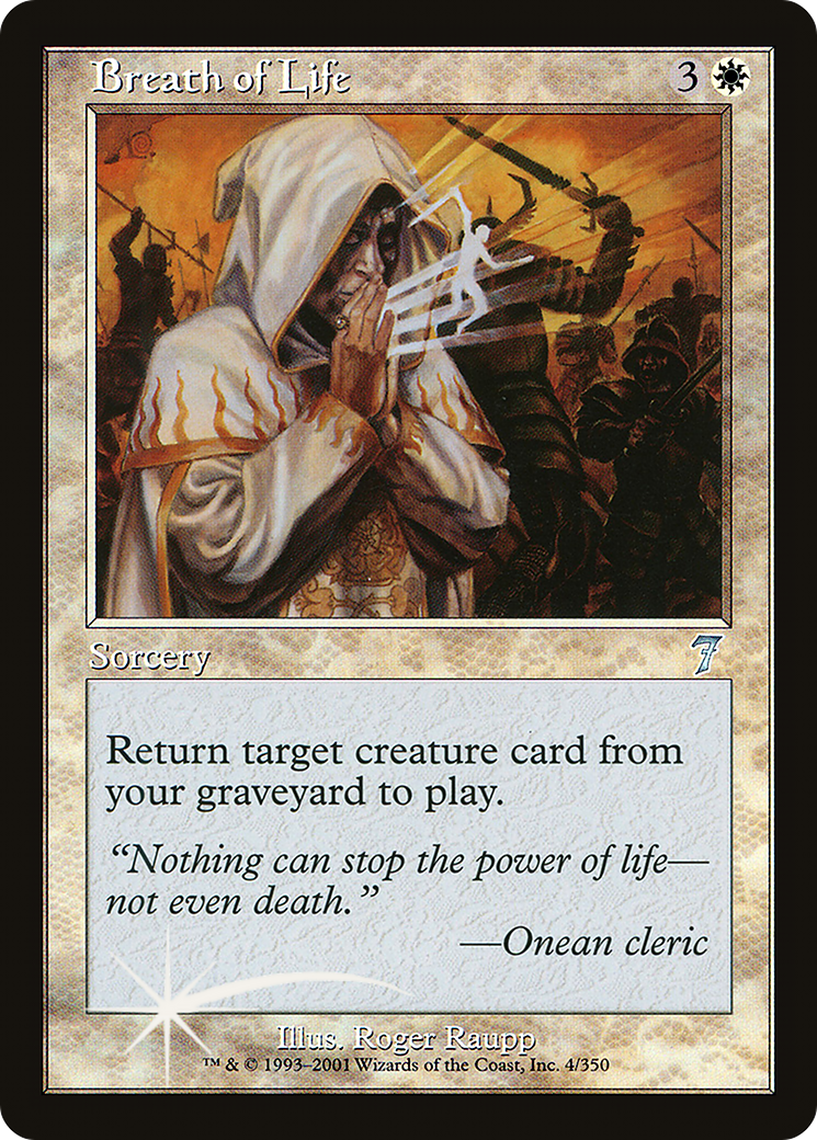 Breath of Life (7ED-04★) (Foil)