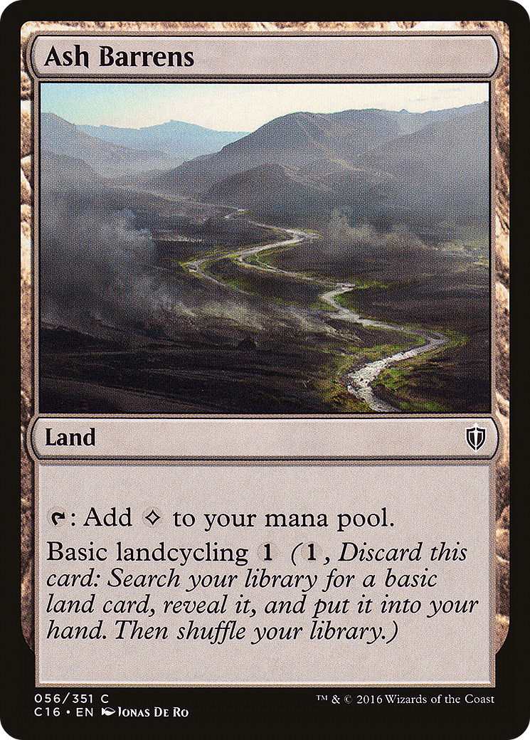 Ash Barrens (C16-056)