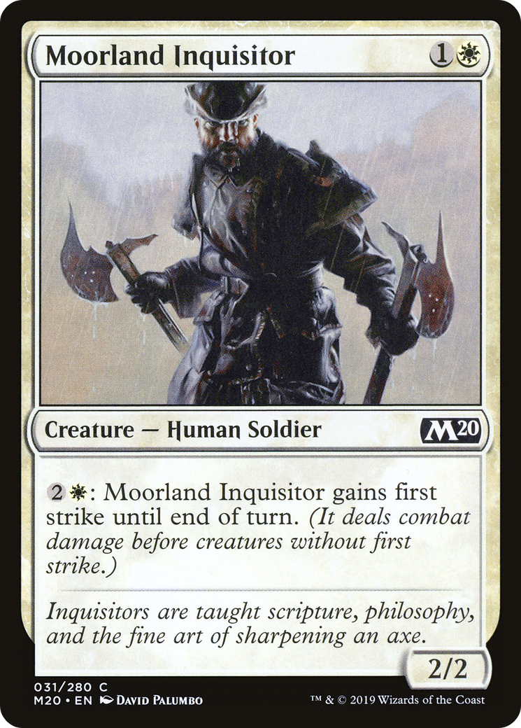 Moorland Inquisitor (M20-031) (Foil)
