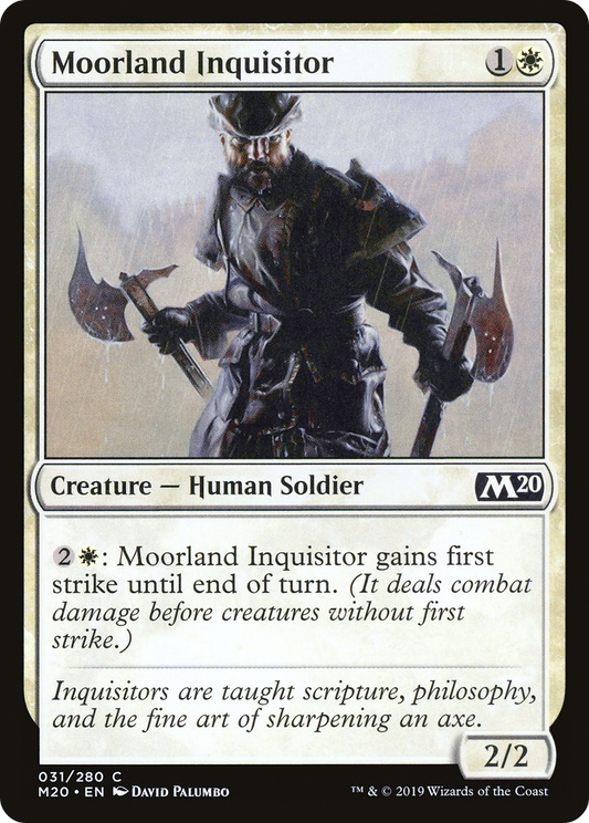Moorland Inquisitor (M20-031)
