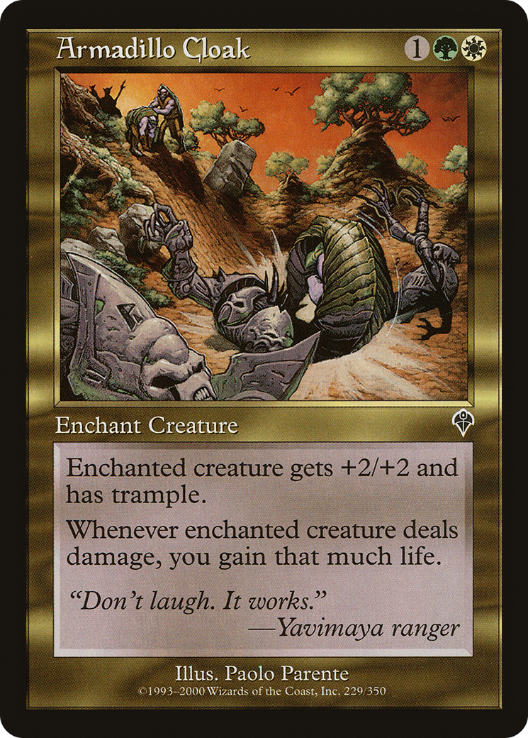 Armadillo Cloak (INV-229) (Foil)