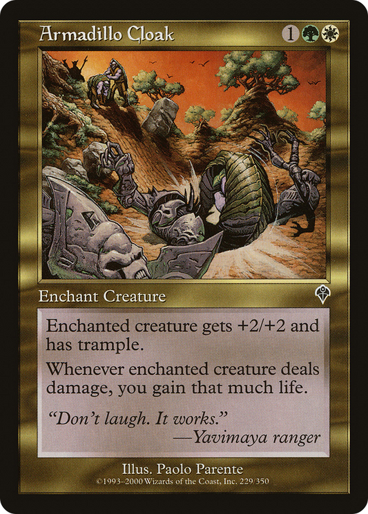 Armadillo Cloak (INV-229) (Foil)