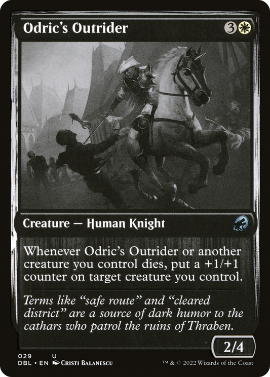 Odric's Outrider (DBL-029) (Foil)