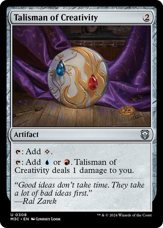 Talisman of Creativity (M3C-308)