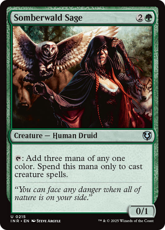 Somberwald Sage (INR-215) (Foil)