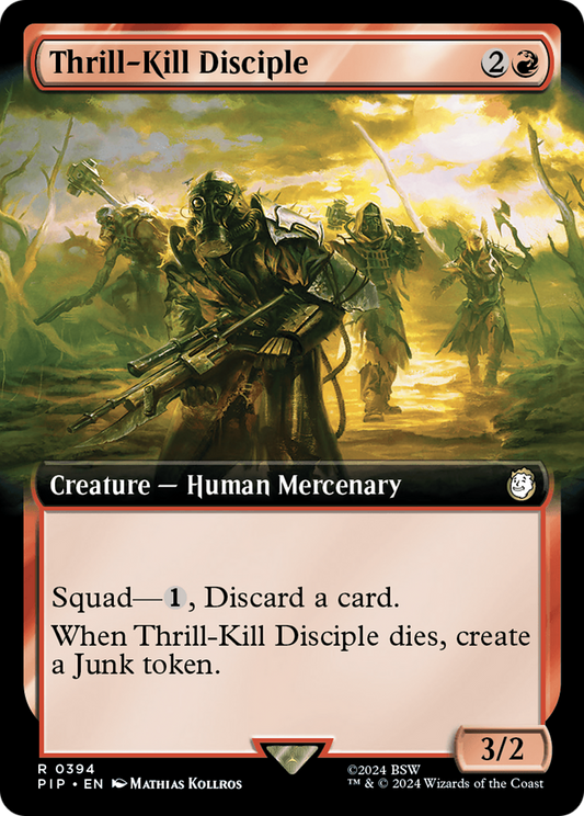 Thrill-Kill Disciple (PIP-394) (Extended Art) (Foil)