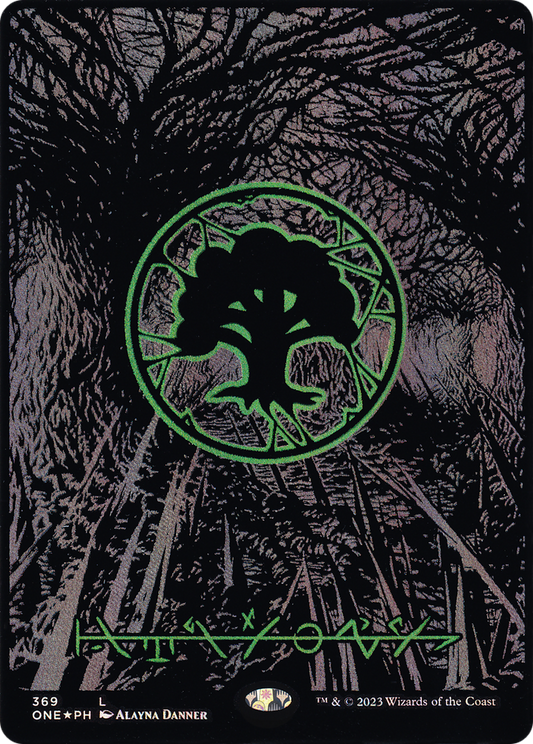 Forest (ONE-369) (Borderless) (Raised Foil)