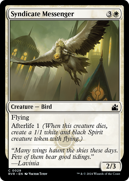 Syndicate Messenger (RVR-029)