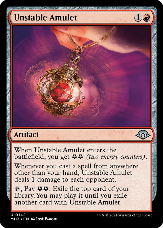 Unstable Amulet (MH3-142) (Foil)
