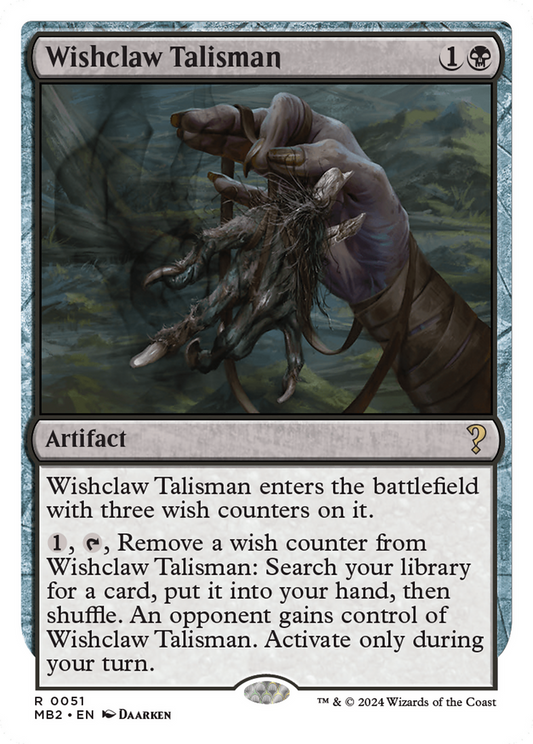 Wishclaw Talisman (MB2-051)