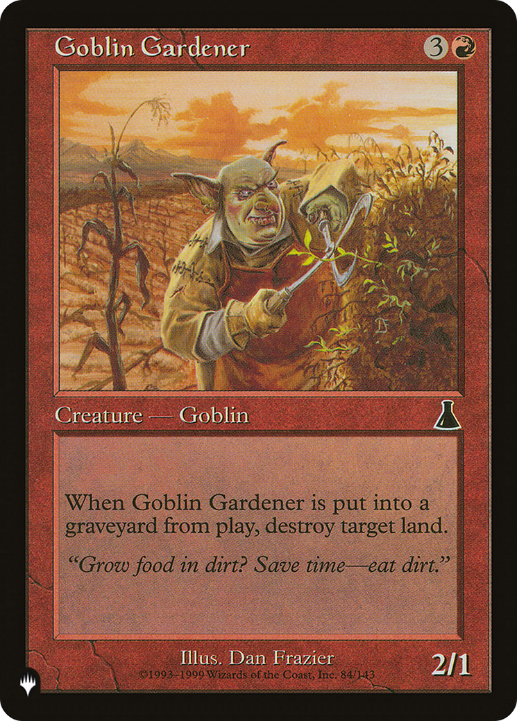 Goblin Gardener (LIST-UDS-84)