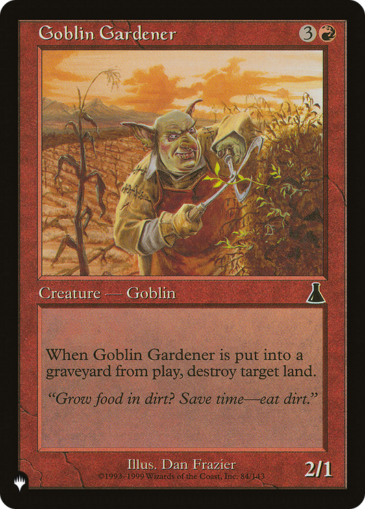 Goblin Gardener (LIST-UDS-84)
